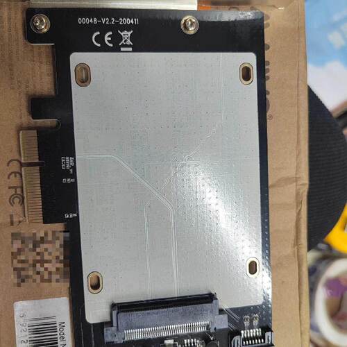 议价议价麦沃PCIeX4转u.2母座(兼容SATA)转接卡