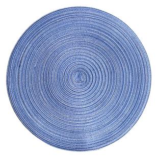 造器西餐垫布艺隔热家用日式桌垫ins北欧盘子棉麻圆形碗垫防滑垫