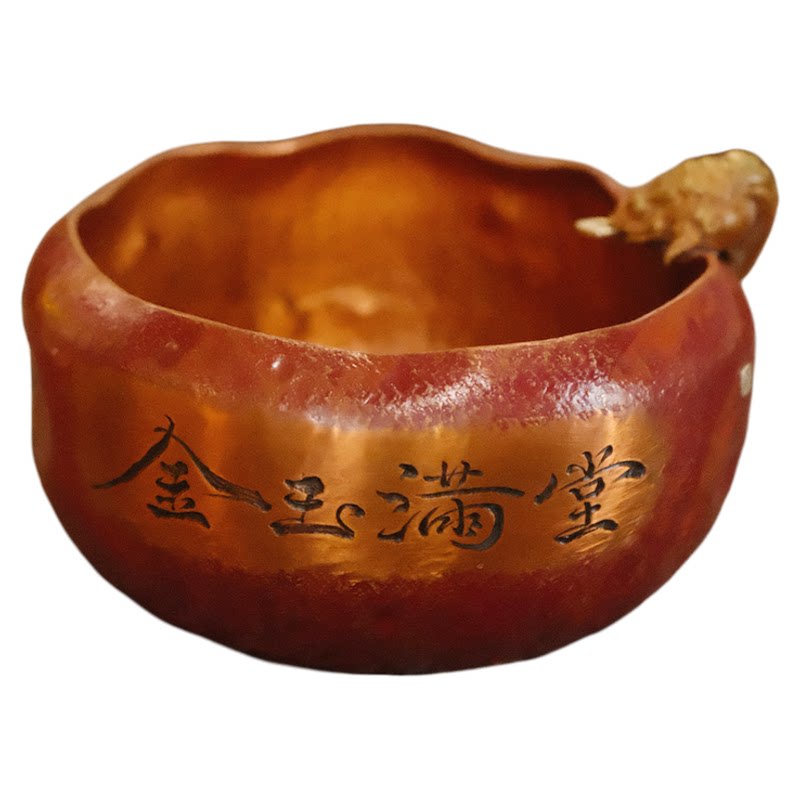 紫铜茶洗泡茶洗杯缸水盂杯洗笔洗