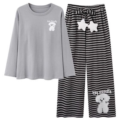 羊绒长袖家居服套装|158人收藏