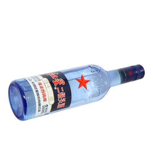 红星二锅头绵柔8陈酿/纯粮43度12瓶500ml清香型白酒新老包装随机