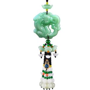 汽车挂件车内吊饰吊坠女神款网红高档大气保平安符后视镜高端女士