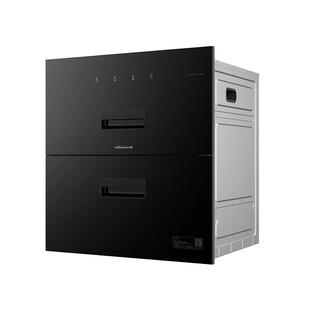 万和D5消毒柜家用嵌入式二星级母婴消毒100L双层大容量餐具碗筷