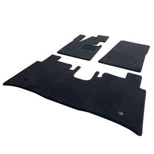 腾势D9专车专用汽车羊毛脚垫商务车中排后排脚垫地毯式环保防滑