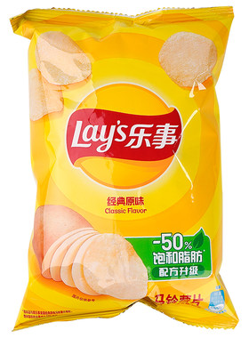 2包邮乐事原切薯片袋装解馋零食休闲小吃聚会食品原味黄瓜烧烤