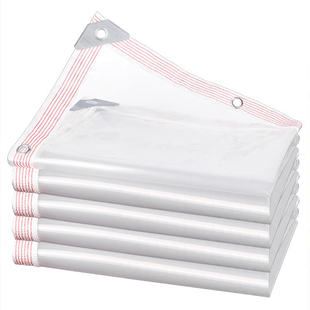 加厚透明防雨布防水布阳台挡风挡雨保温塑料布防尘布遮雨篷布遮盖