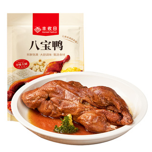 丰收日八宝鸭900g上海特产糯米鸭熟食卤味葫芦鸭酱鸭整只鸭方便菜