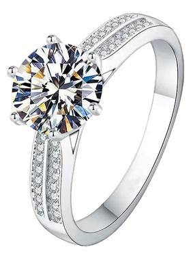 星光皇后六爪戒指轻奢