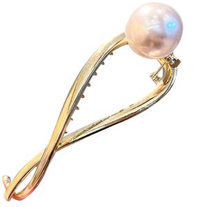 高端发饰扭扭一字夹子发夹女2025新款鲨鱼夹后脑勺抓夹鸭嘴夹头饰