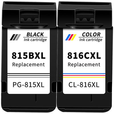 步鲁适用佳能喷墨打印机彩色墨盒