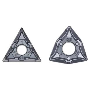 不锈钢专用断屑槽型数控外圆桃型三角车刀片WNMG08040408BF/TNMG