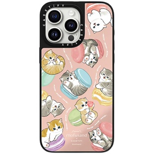 CASETiFY Mofusand联名 闲逸马卡龙 适用于苹果iPhone17ProMax/17Pro/Air/16ProMax/16Pro/15ProMax手机壳