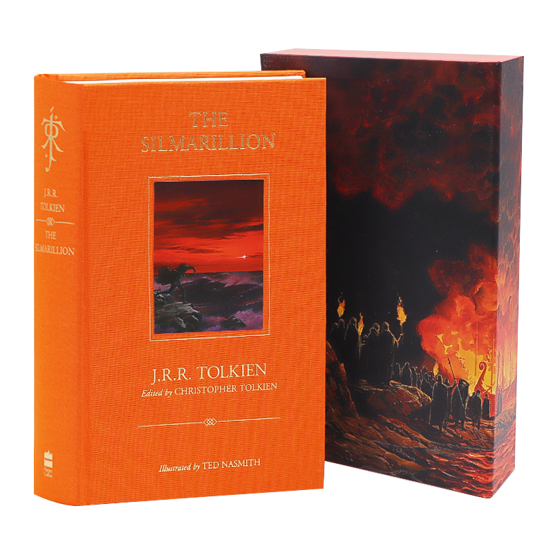现货The Silmarillion 新版精灵宝钻豪华版精装版 英文原版小说 托尔金豪华礼盒精装版 青少年趣味读物 经典文学 J. R. R. Tolkien