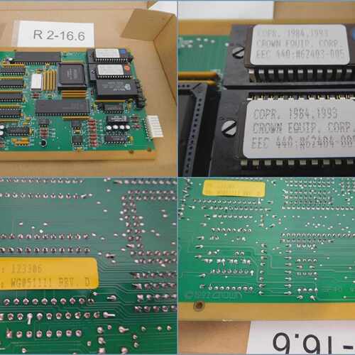 Crown Scheda 123306, CPU Scheda di Controllo per Crown Stapl