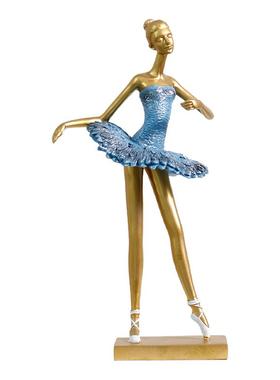 法式高档芭蕾舞女孩摆件软装