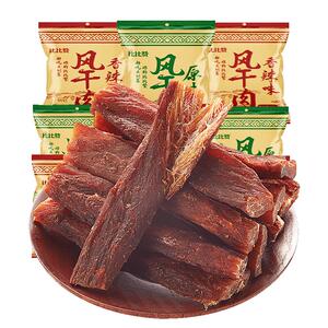 比比赞猪肉干风干肉脯手撕即食夜宵网红爆款解馋零食小吃休闲食品