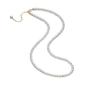 天然海水baby珍珠项链akoya颈链女送妈妈极光2024新款爆细款锁骨