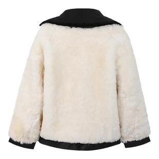 冬季中老年皮毛一体羊皮袄外套羊毛棉袄男加厚东北棉服棉衣尼克服