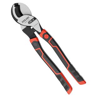 德力西电缆剪工业级剥线钳电工专用剪线钳断线钳扒皮钳子电缆剪刀