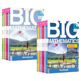 新加坡数学 SAP Big Mathematics 小学1-6年级 数学教材+练习册 CPA教学法 数学建模思维 大大数学系列 全彩教辅 英文原版进口