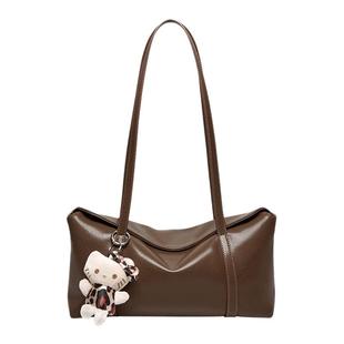 纳兰杜包包女式2025新款单肩包女通勤腋下包hobo包高级感真皮女包