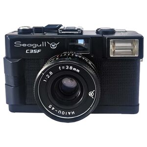 佳尼宾摄影器材海鸥C35F胶卷相机KJ1同款镜头带闪光灯学生练手入门摄影课照相机