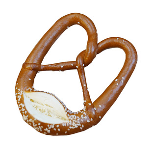 周建生白芝麻原味碱水结面包德式普雷结早餐代餐食品健身饱腹零食