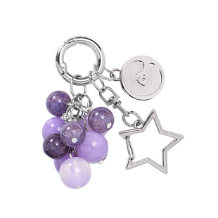 壳试验青提葡萄手机链原创设计自制防丢便携手机链少女心挂饰