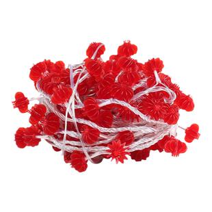 中国结led彩灯闪灯串灯节日装饰灯小红灯笼电池春节新年客厅防水