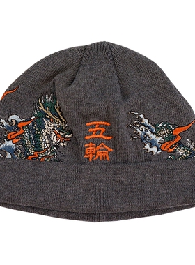 针织帽ONIARAI绣花冬季