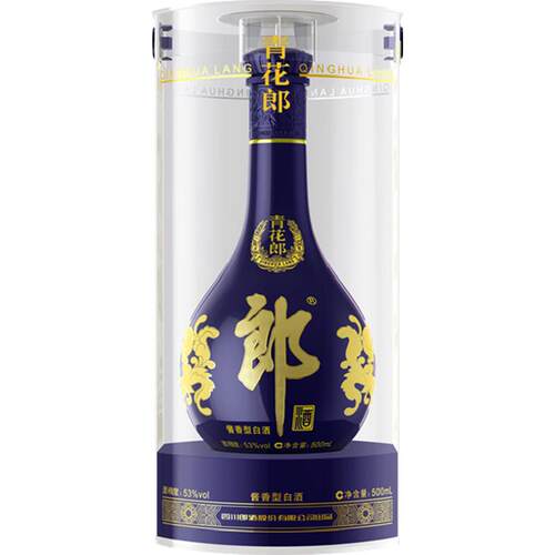 郎酒青花郎酱香型白酒53度500ml*1瓶高档白酒正品喜宴