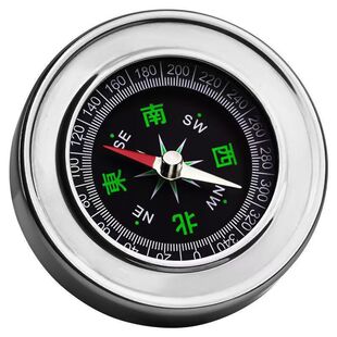 车载指南针高精度夜光车用罗盘指南球多功能儿童小学生用户外用品
