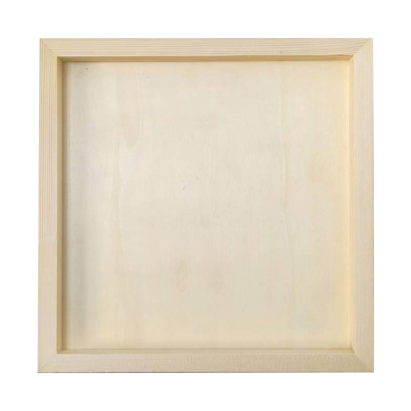 黏土画立体超轻粘土画框创意手工DIY材料幼儿园实木彩泥展示框