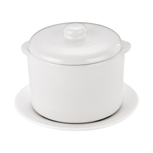 陶瓷炖盅隔水双耳炖汤家用燕窝带盖蒸蛋沙县专商用煲汤瓦罐小炖盅