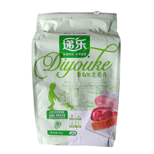 迪尤克生态源天然粮小型犬幼犬狗粮5kg泰迪吉娃10斤斗牛递乐犬粮