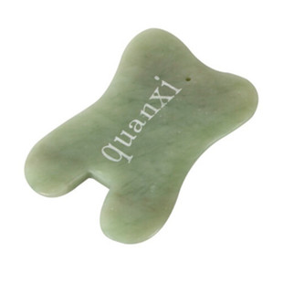 天然岫玉石刮痧板面部眼部刮痧片张秀琴全息美容玉板脸部拨筋点穴