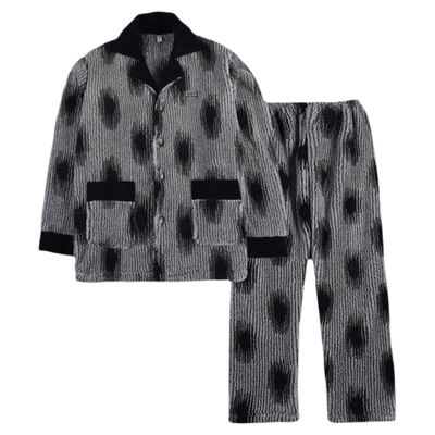 2025男士秋冬新款珊瑚绒睡衣