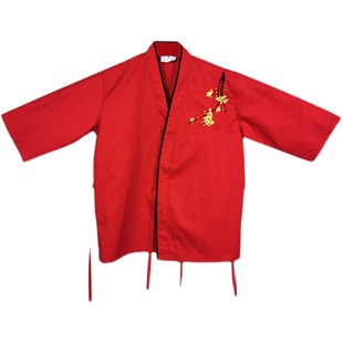 定制日式餐厅工作服日韩烤肉店服务员工作服料理店和服寿司服男女