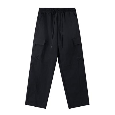 回力工装裤男宽松直筒加绒裤子