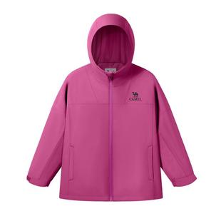 骆驼童装儿童冲锋衣三合一户外保暖女童滑雪服加绒防水男大童外套