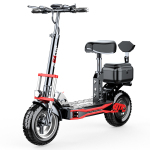 希洛普电动滑板车上班代步车电动折叠车带后备箱越野减震小电瓶车