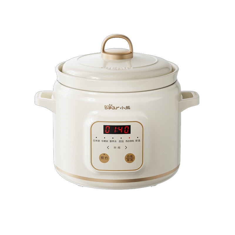 小熊电炖锅炖汤锅煲汤家用全自动煮粥神器小型婴儿辅食DDG-E20M1
