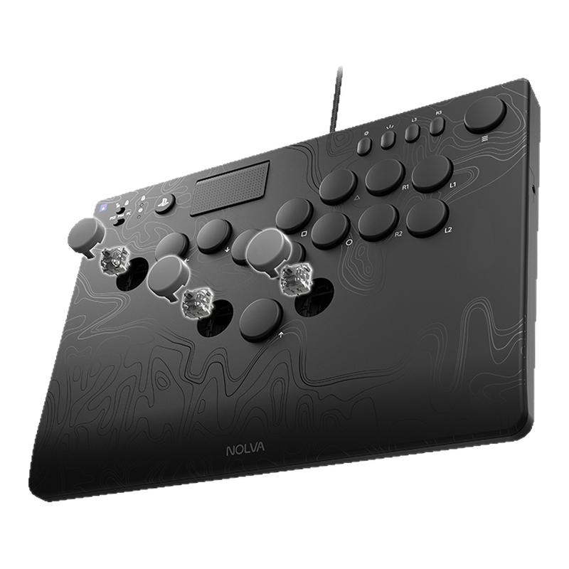 HORI NOLVA hitbox摇杆索尼官方授权机械式全按键街机格斗街霸6 PS5电脑PC无摇杆steam