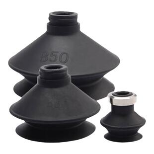 SMC型气动工业机械手双层风琴真空吸盘ZP10/13/16/20/25/32BN/BS