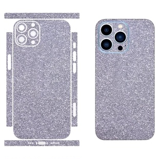 适用苹果17promax手机膜iphone16闪粉后屏膜15pro镜头边框plus全包磨砂背膜14彩膜13PM改色手机贴纸12保护膜