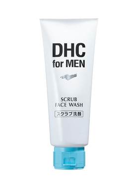 DHC男士磨砂洁面膏140g 深层清洁祛痘去角质清凉舒适洗后不紧绷