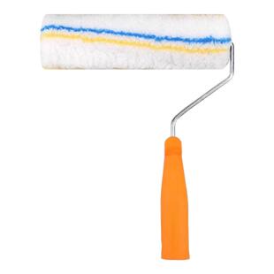 滚筒刷乳胶漆涂料滚刷4寸小拇指滚子 9寸无死角刷墙工具滚筒刷