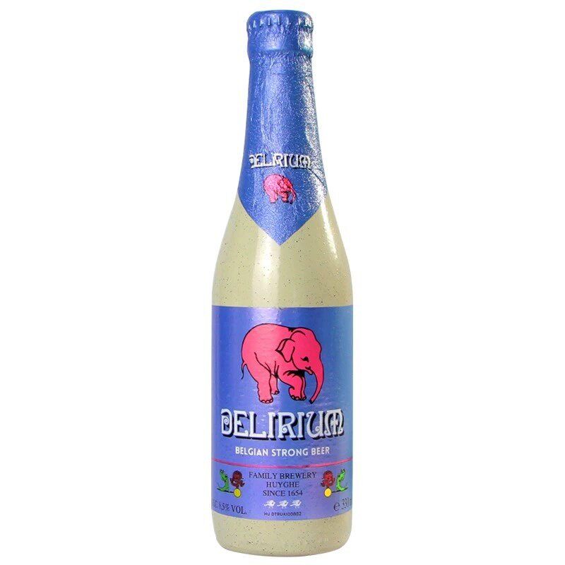 浅粉象啤酒 烈性艾尔小粉象比利时Delirium Nocturnum330ML包邮