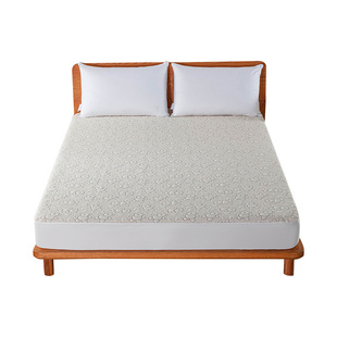 【纯棉】美居物防水床笠婴童隔尿卡通小熊防渗漏床垫保护罩可机洗