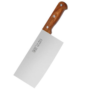 儒的两用菜刀超快锋利广东阳江不锈钢刀具厨师专用文武刀斩鸡鸭刀